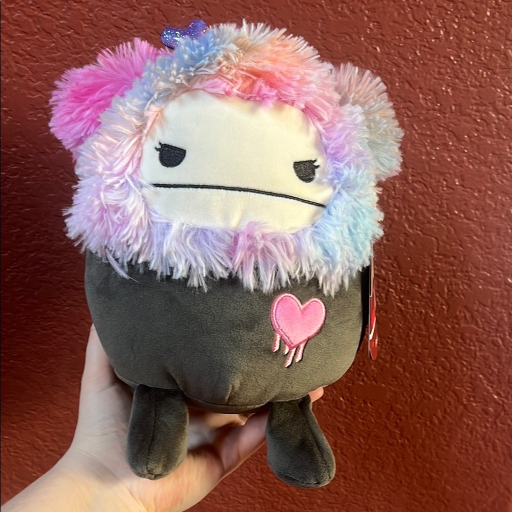 Squishmallow Frumpy the Bigfoot Valentines NWT